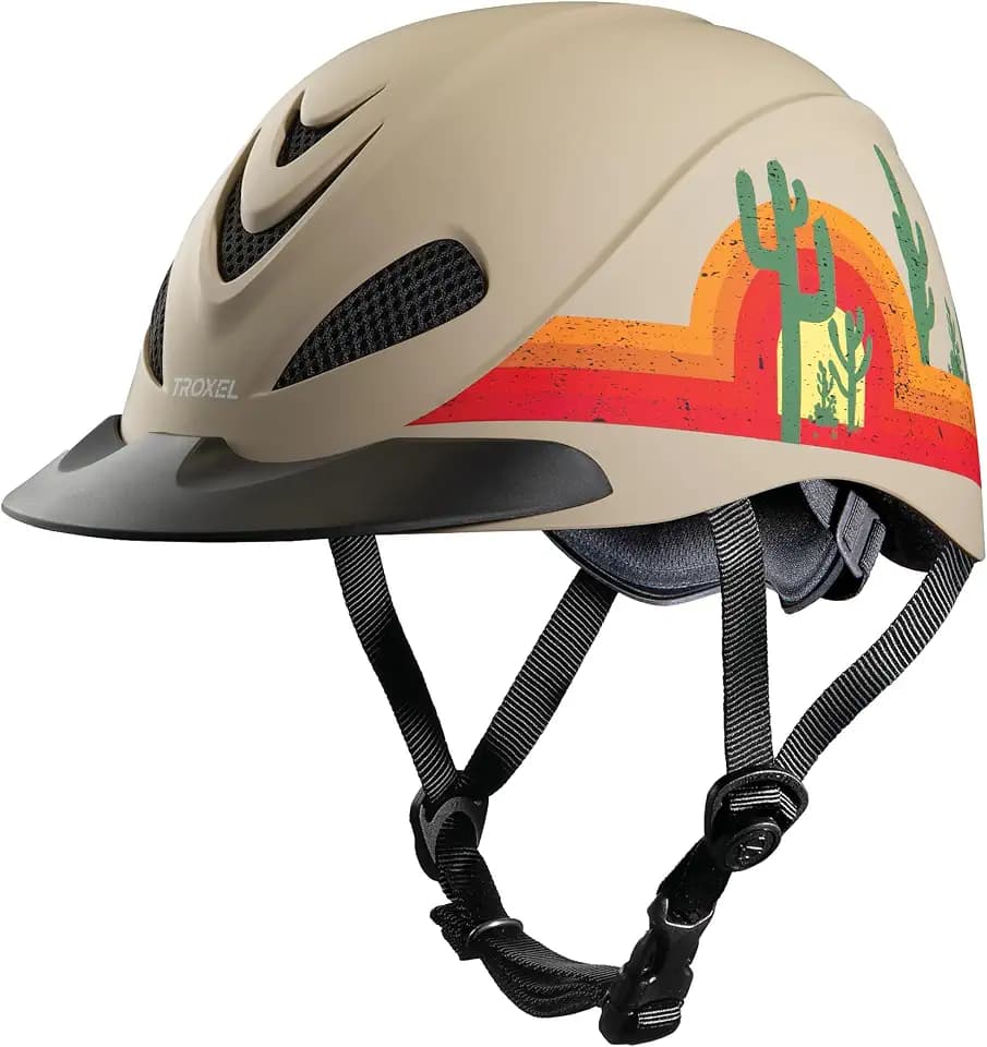 Troxel Rebel Bold Horse Riding Helmet, Low-Profile, Light, Adjustable Design, Safety Horseback Riding Gear