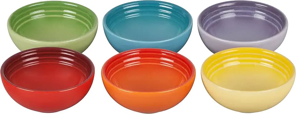 Le Creuset Set Of 6 Vancouver Pinch Bowls 2 Oz Multi