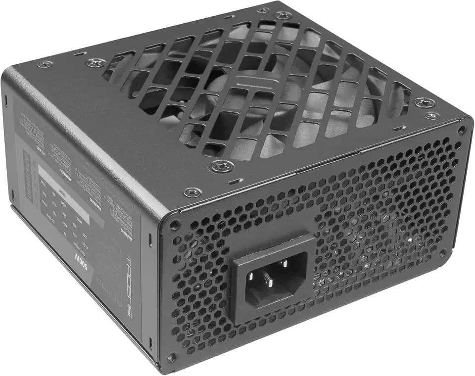 Tacens Anima APSIII500, Netzteil PC SFX 500W, SMD Technologie 85% Bronze 12V, Ultraleiser 9cm Lüfter, Schwarz