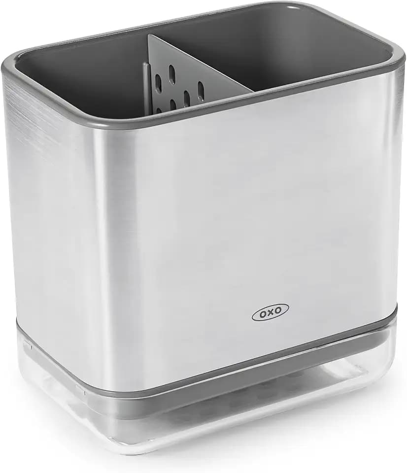 OXO Good Grips Stainless Steel Sink Organizer Caddy & Sponge Holder