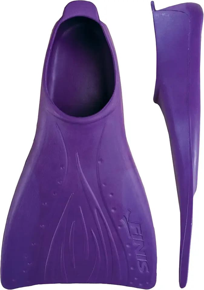 FINIS Booster Swim Fins for Kids - Floating Rubber Fins - Teaches Kick Technique - Open-Toe Design - Comfortable Fit