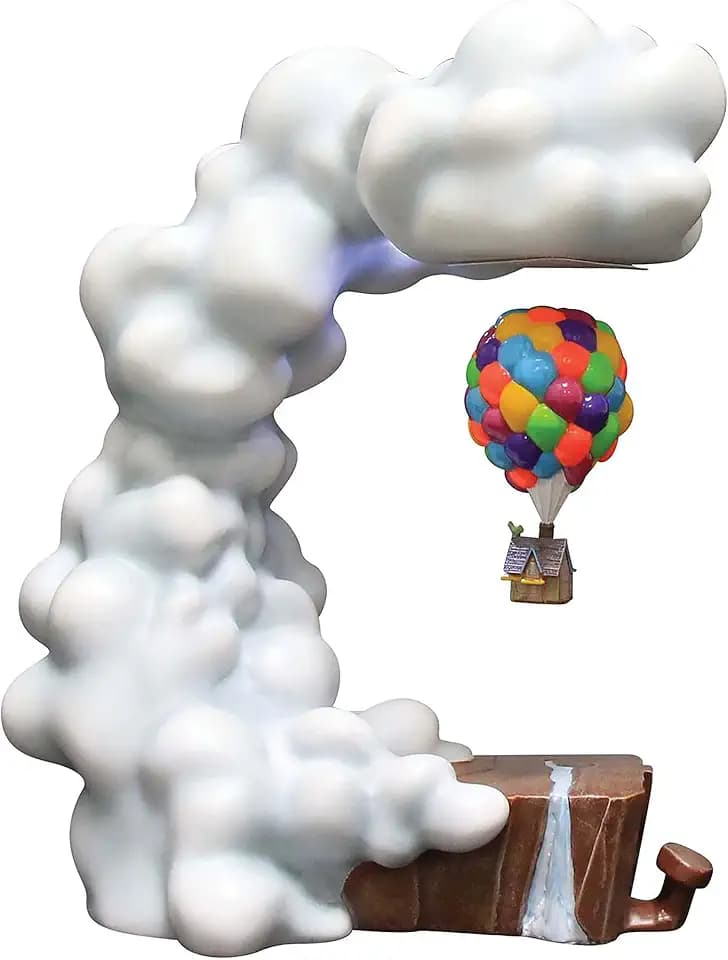 Enesco Grand Jester Studios LEVITATION Disney Pixar UP House LED Lit Statue Figurine, 11.42 Inch, Multicolor