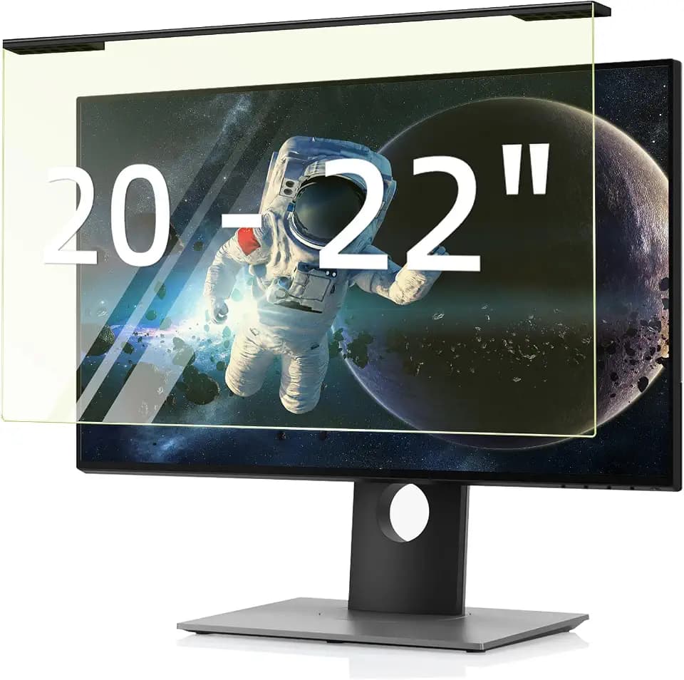 HaruYo 24/23/22/20 Zoll Hängende Anti Blaulichtfilter Displayschutzfolie