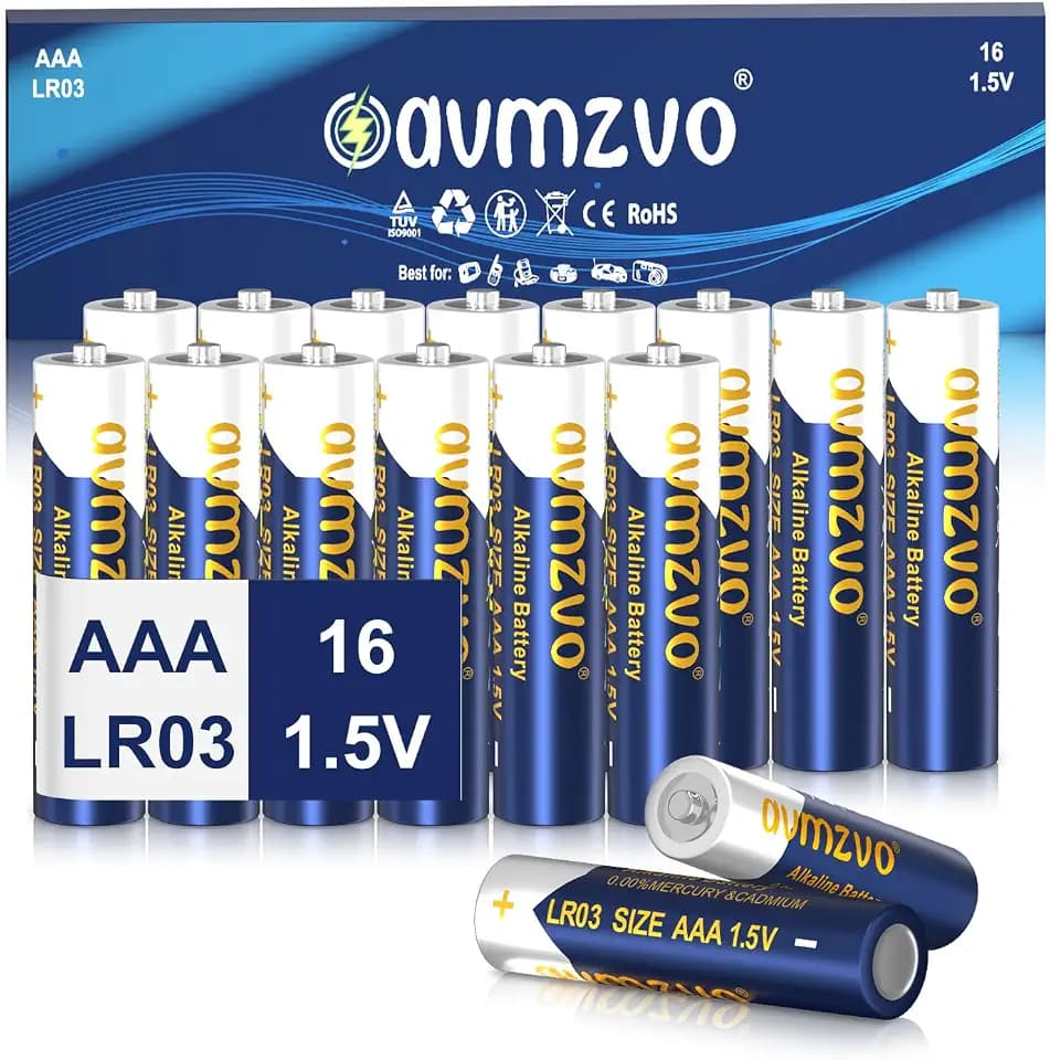 AAA Batterien,LR03 Batterie 16 stück,Alkaline 1.5V,langlebige Power