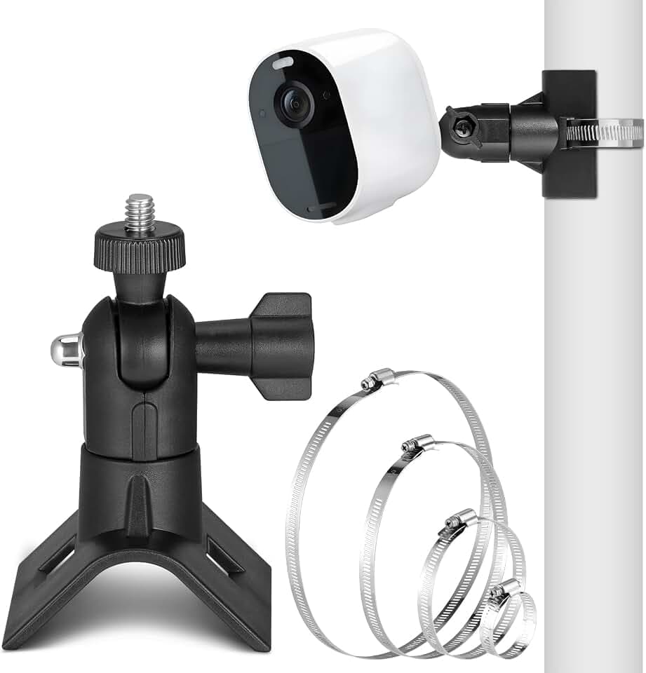 Zocipro Universelle Kamera Halterung, Camera Pole Montagehalterung für Andere mit 1/4" (6,35 mm) Schraubenloch Kamera, kompatibel mit arlo/wyze/eufy-cam