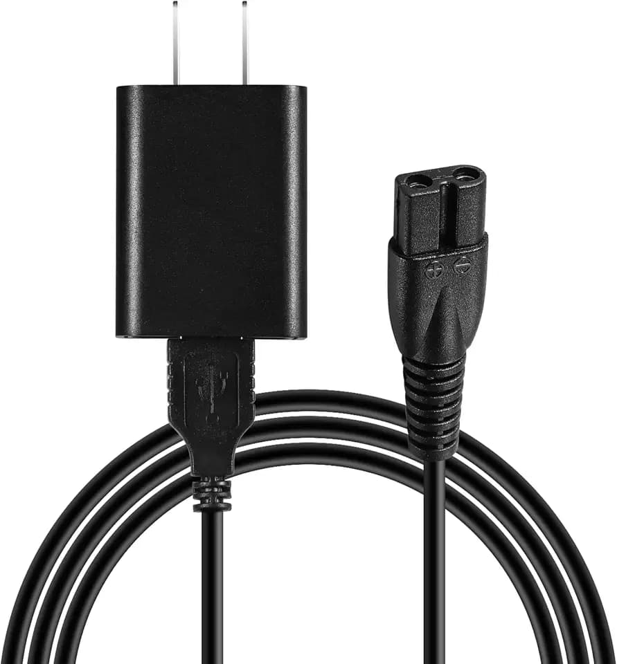 Replacement OVLUX Hair Clippers Charger Cord USB Charging Cable Compatible with OVLUX Hair Clippers Charger