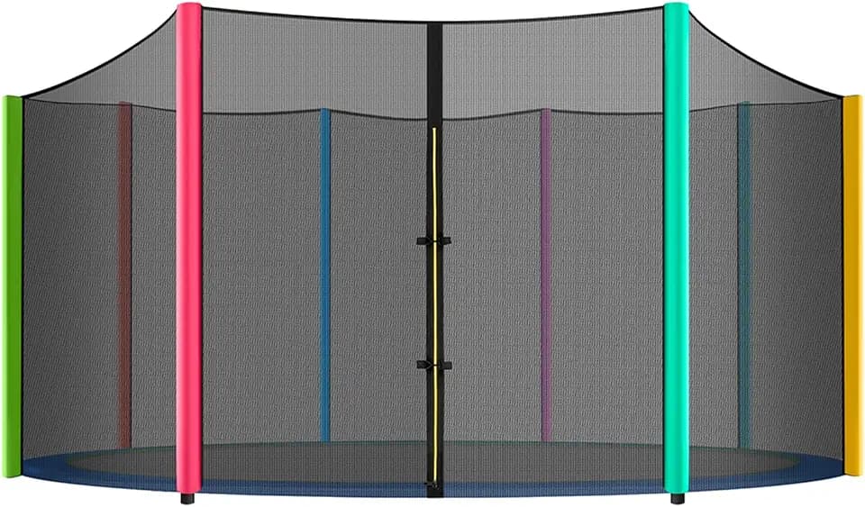 Trampoline Net, 10-16ft Premium Round Trampoline Net Replacement