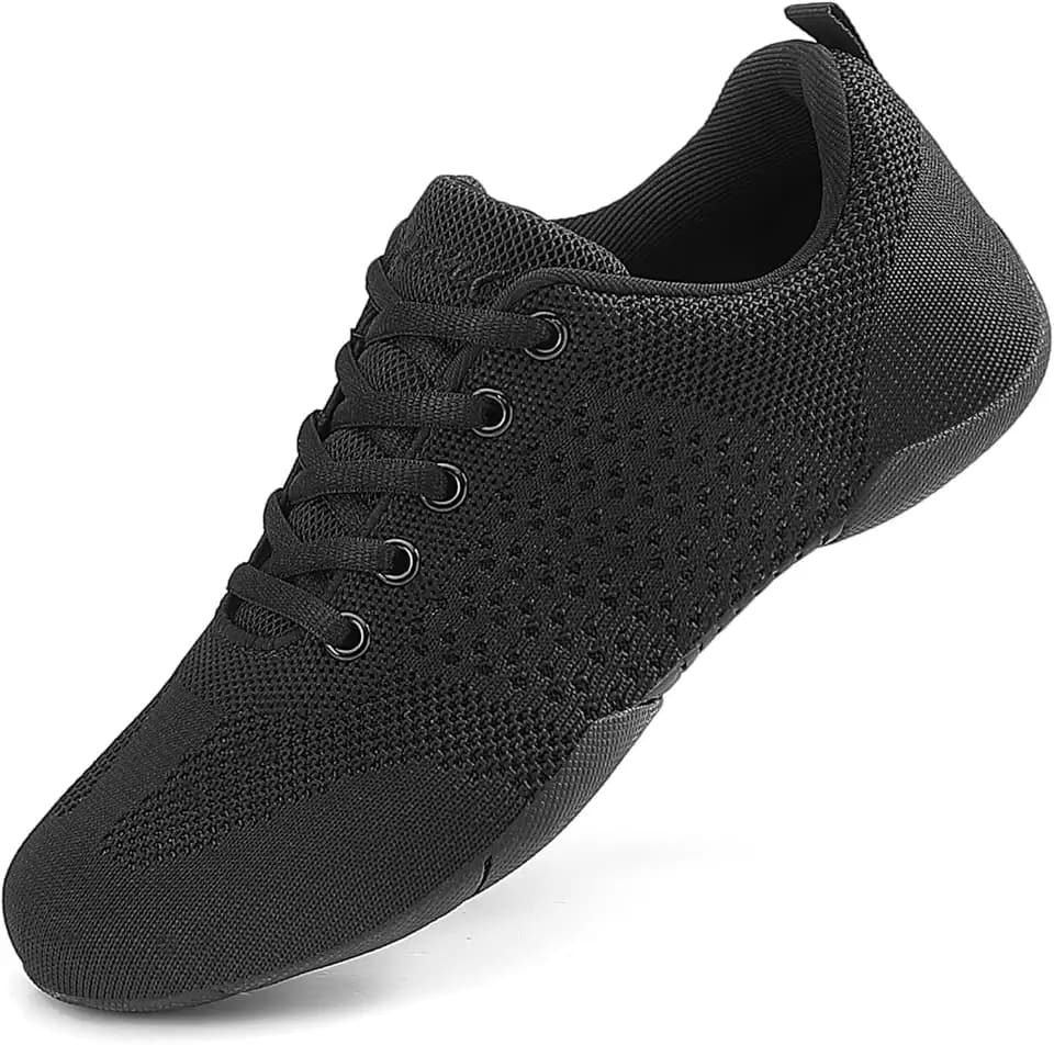 Cheerleading Shoes for Girls Women Dance Cheer Sneakers Tumbling Exercise Aerobic Fitness Training