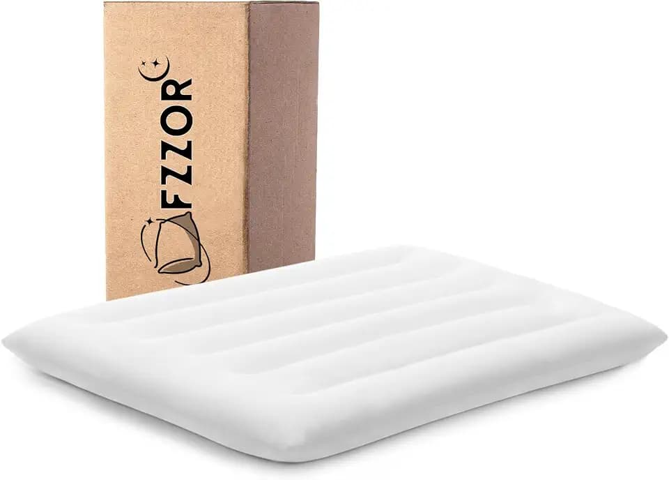 Ultra Thin Flat Pillows King Size Set of 1 Pack, 2 Inch Height Slim Pillows, Down Alternative Filled Low Bed Pillows for Back and Stomach Sleepers 18x36