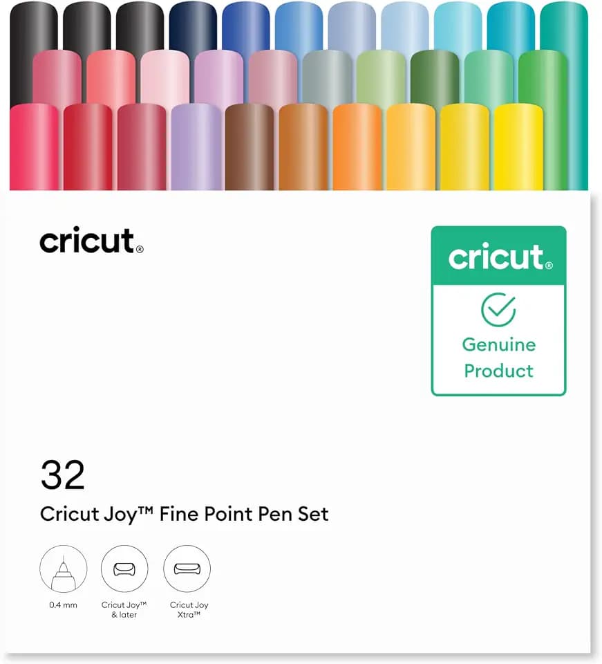 Cricut Joy™ Fine Point Pen Set, 0.4 mm (32 ct)