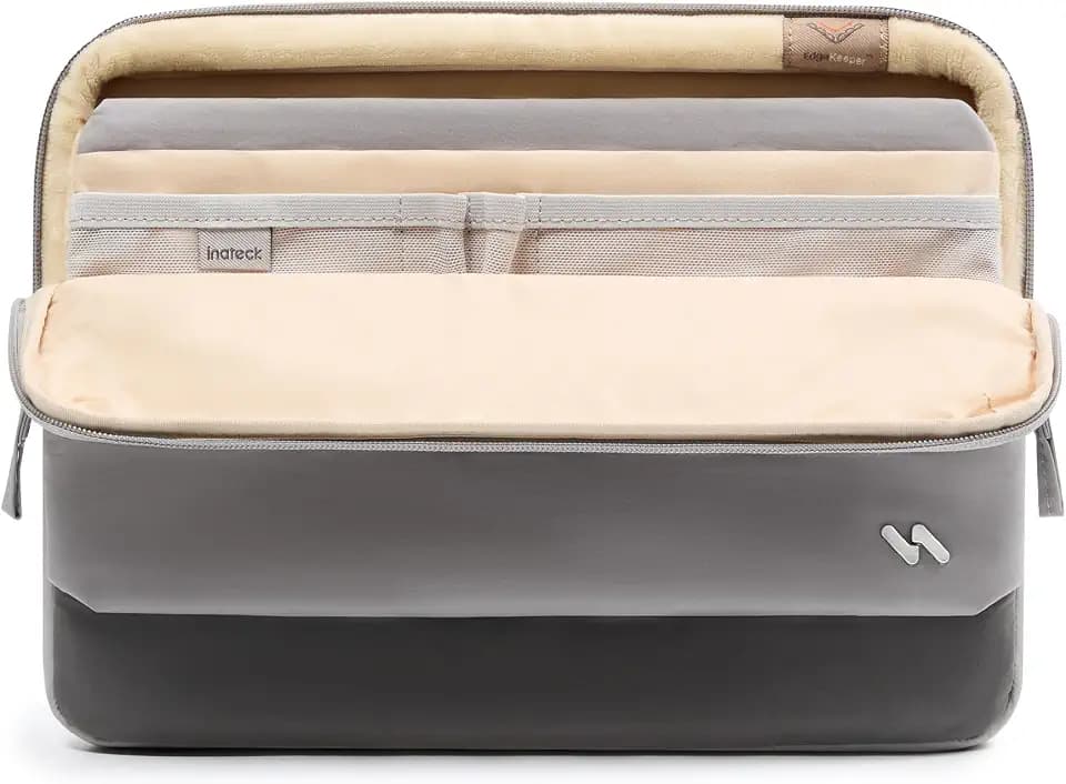 Inateck 360° Schutz Laptop-Hülle Großvolume Kompatibel mit MacBook Air 13