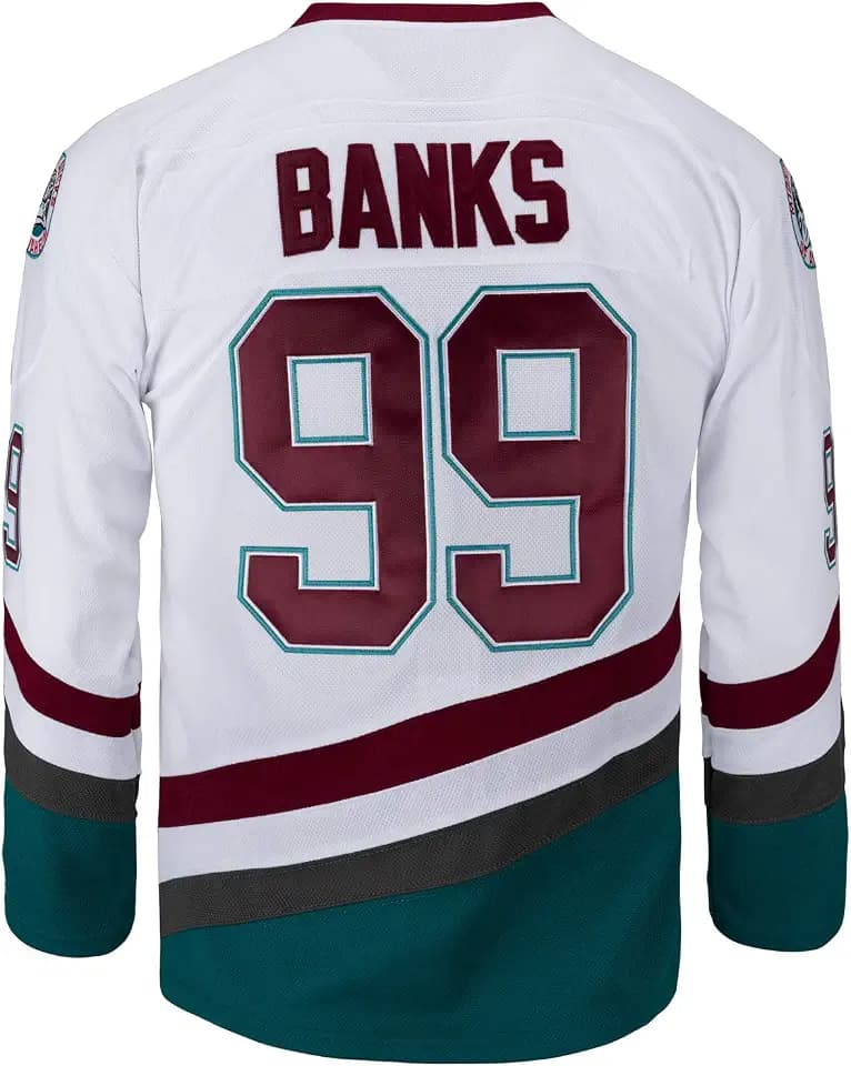 Youth Ducks Movie Shirts Ice Hockey Jersey