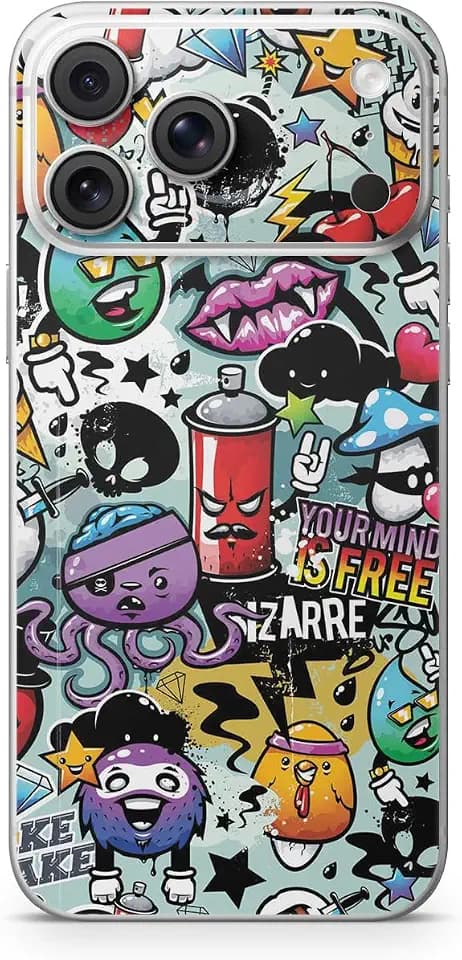 Phone Skin Compatible with Apple iPhone 17 Pro Max - Oddballs - Premium 3M Vinyl Protective Wrap Decal Cover - Easy to Apply | Crafted in The USA by MightySkins