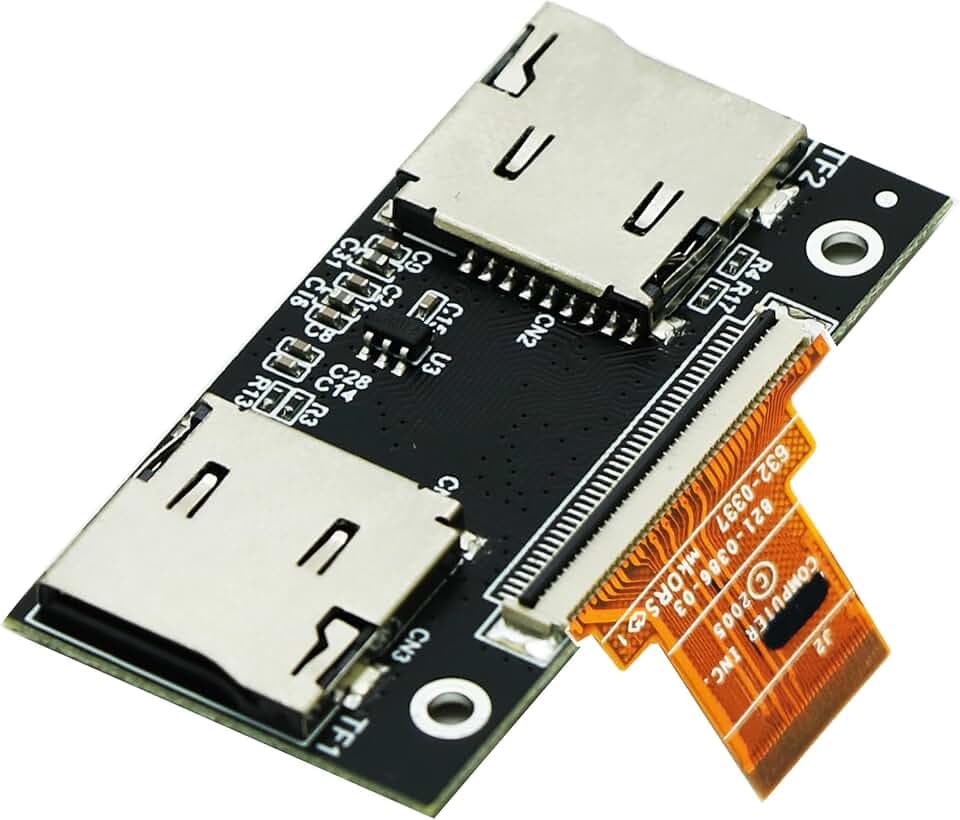 Sintech MicroSD TF auf 4,6 cm (1,8 Zoll) 40-polige ZIF-CE-Karte, kompatibel mit iPod Classic, iPod Video 5., 5., 6., 6.5., 7., 7.5. TF-Kartenadapter, ersetzt MK8022GAA MK1634GAL MK1231GAL