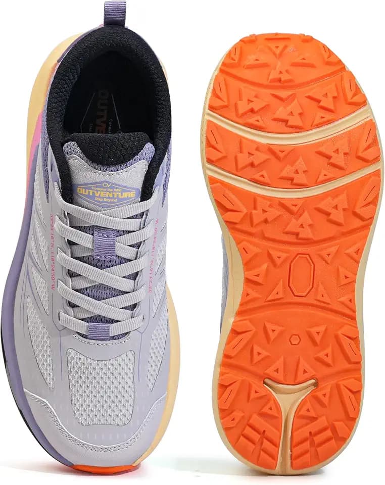 Women’s Trail Running Shoes Lightweight Hiking Shoes | Breathable, Cushioned Comfort, Non-Slip All-Terrain Grip,Athletic, Work Ready for Daily and Outdoor Walking Sneakers