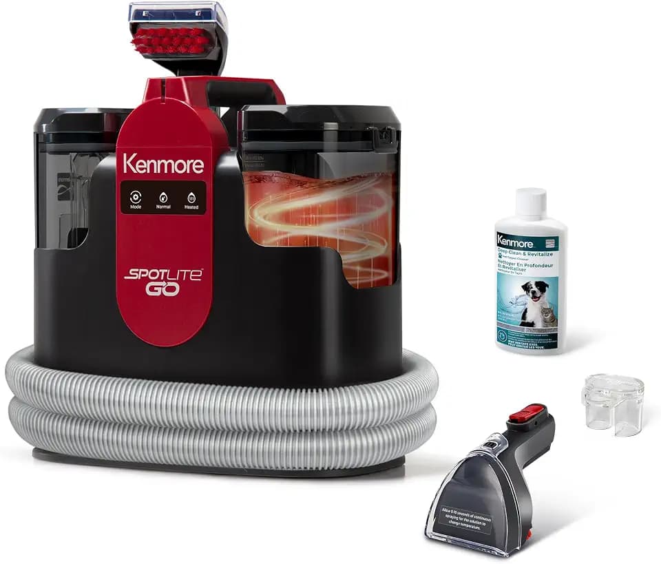Kenmore SpotLite Go Upgrade Portable Heated Carpet Spot Cleaner