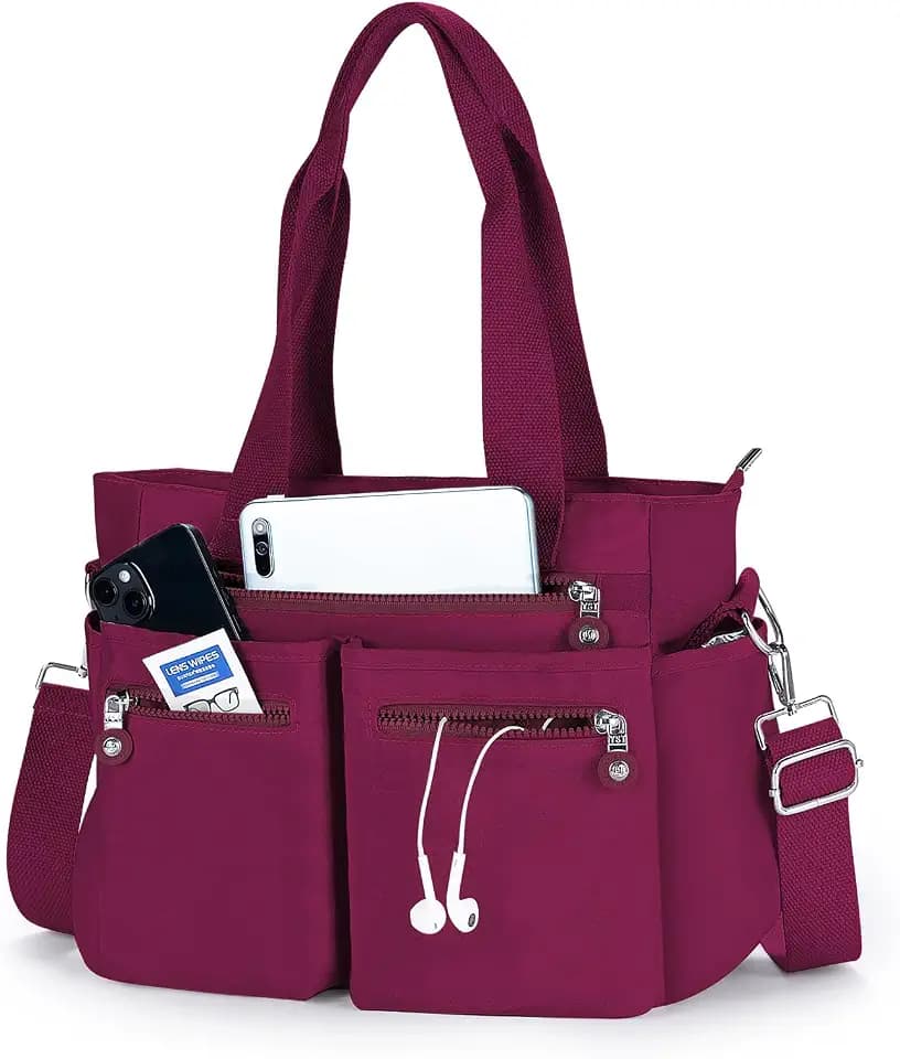 Tote Bag for Women Work Tote Handbag Crossbody Bags with Multiple Pockets