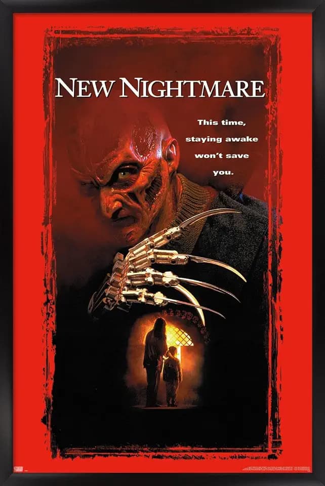 Trends International New Nightmare - One Sheet Wall Poster, 14.725" x 22.375", Black Framed Version