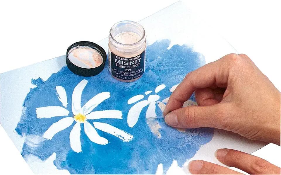 Grumbacher Miskit Liquid Watercolor Frisket, 35ml/1.2 oz