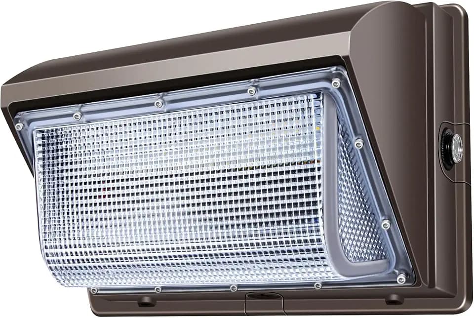 ledmo LED Wall Pack Light Size Update Dusk to Dawn Lighting 120W