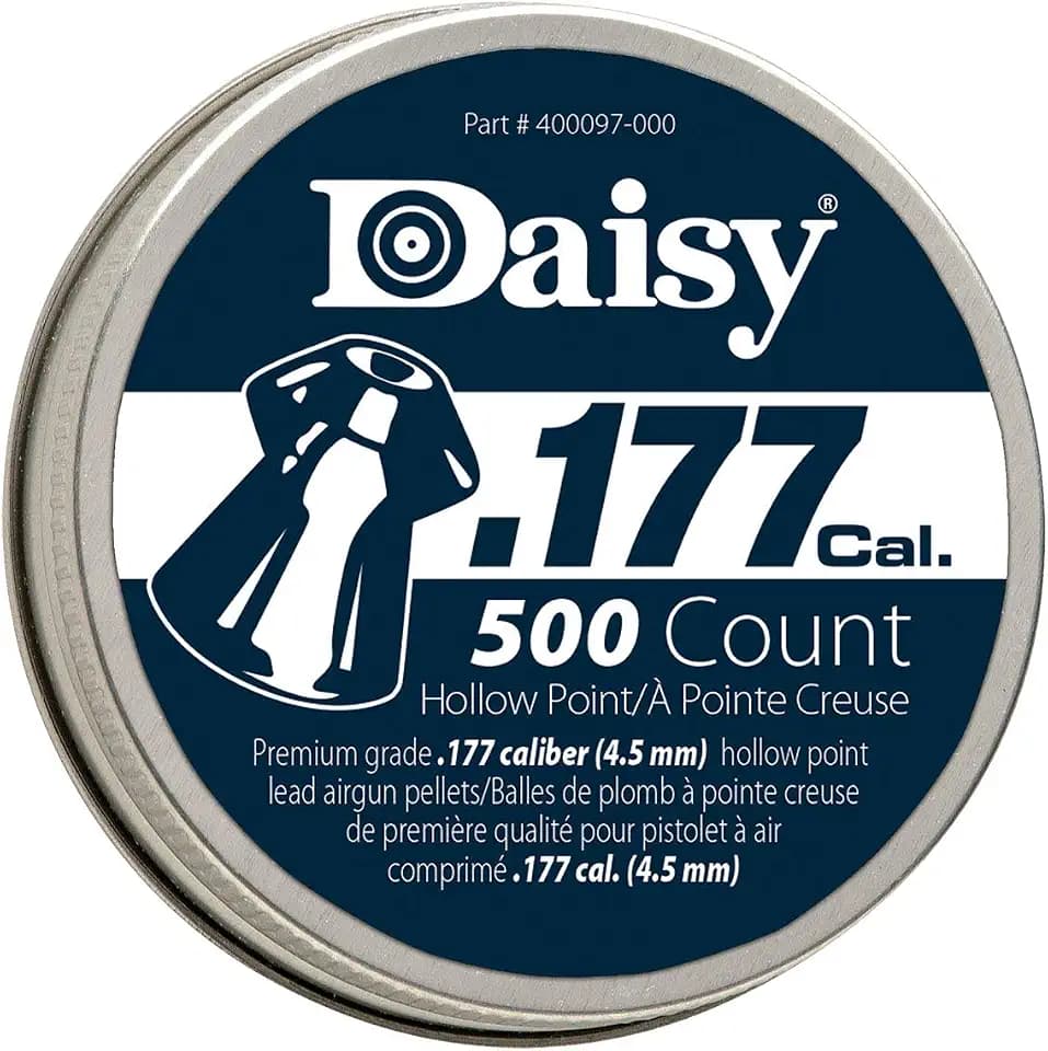DaisyDaisy PrecisionMax Hollow Point Pellets .177 Cal. 500 tin.