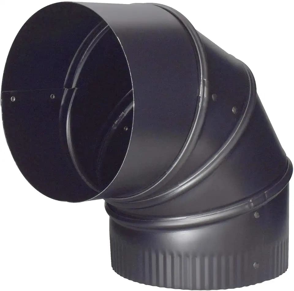 Imperial United States HDW, Black BM0014 6" Adjustable Elbow