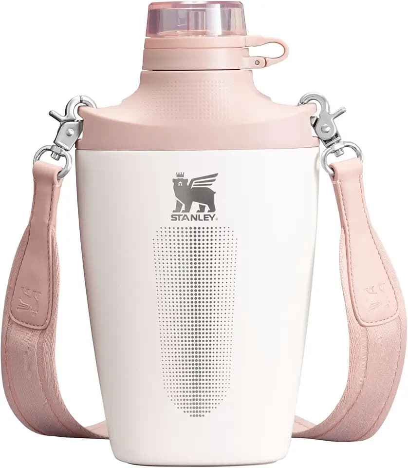 STANLEY Cross Bottle, 23 oz, Rose Quartz