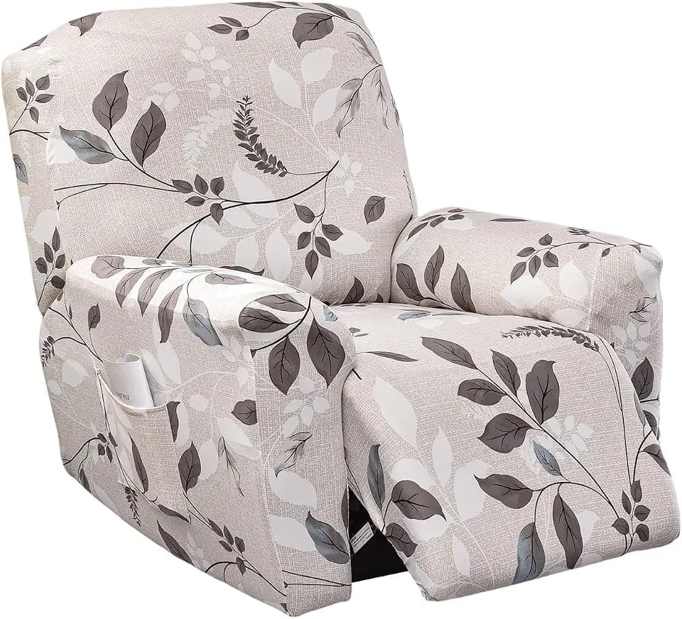 CRFATOP Stretch Recliner Chair Covers Lazyboy Reclining Slipcover,B01