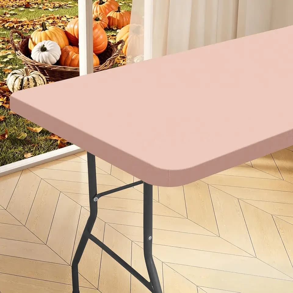 homing Rectangle Table Cloth Cover 6 Foot Elastic Fitted Tablecloth