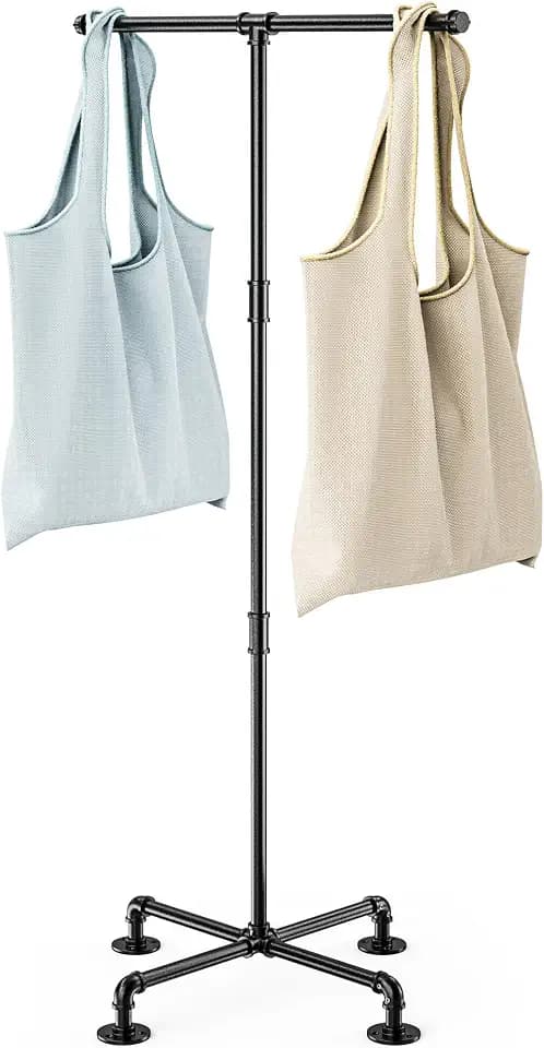 1 Pack Bag Display Stand for Vendors, Heavy Shopping Bag Rack Purse Holder