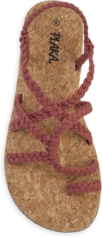 Plaka Nova Barefoot Sandals for Women - Wide Toe Box
