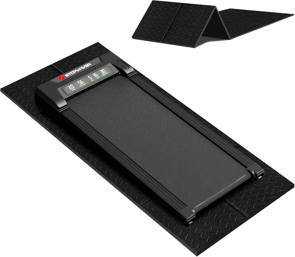 Stepwaver Walking Pad Mat for Carpet, Treadmill Mat for Hardwood Floors