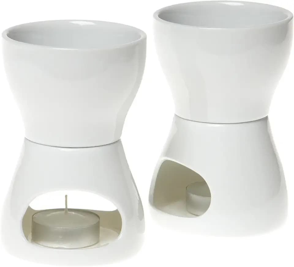 Norpro 213 Porcelain Butter Warmer, 2pc set