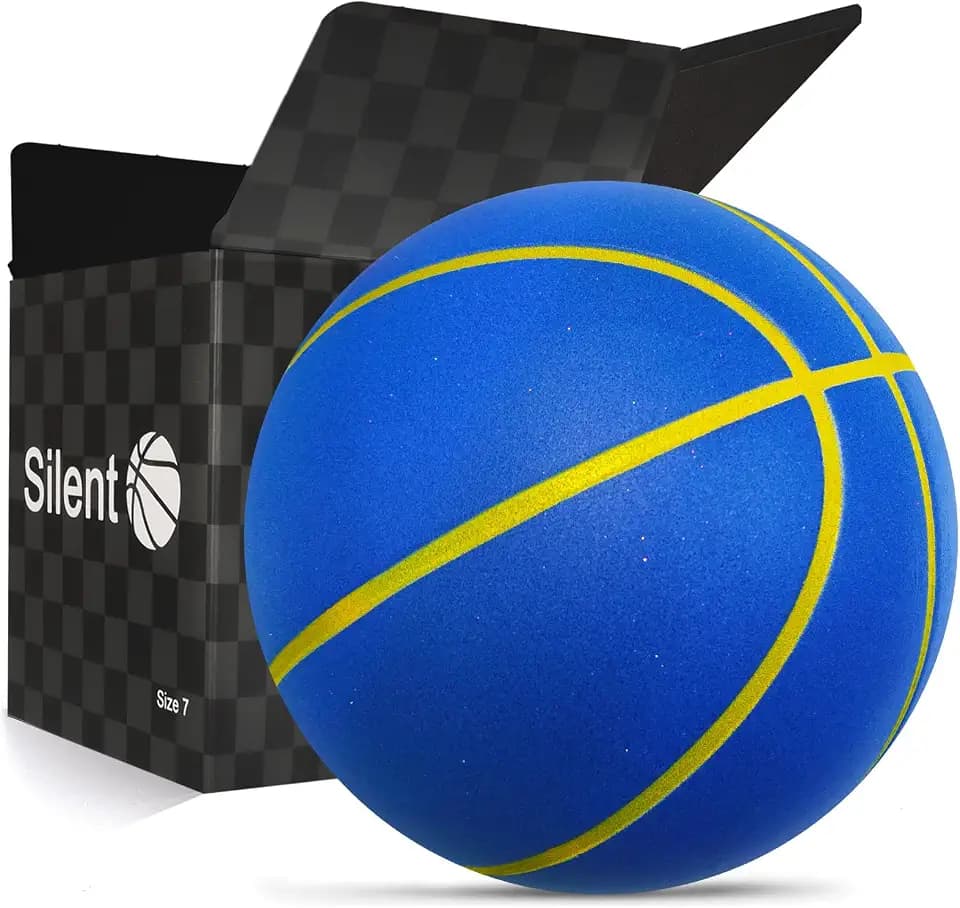 Silent Basketball Size 7 (29.5"), Noiseless Indoor Training Ball