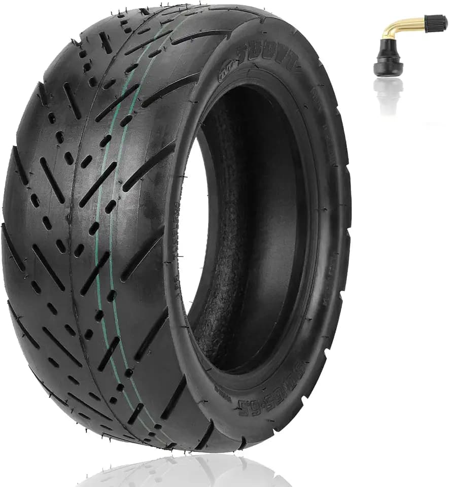 TUOVT 90/65-6,5 Reifen für Kukirin G4, 11 Zoll, schlauchlos, für E-Scooter ZERO 11X, Laotie TI30 ES18 ES18P, Trittbrett Paul, Dualtron Thunder (1 Stk)