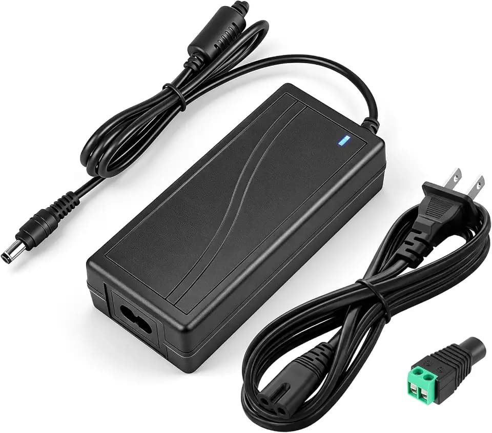 inShareplus 6V Low Voltage Power Supply, Transformer, Power Adapter, 6A 36W Max, AC 100-240V to DC 6V Converter, with 5.5/2.1 DC Female Barrel Connector