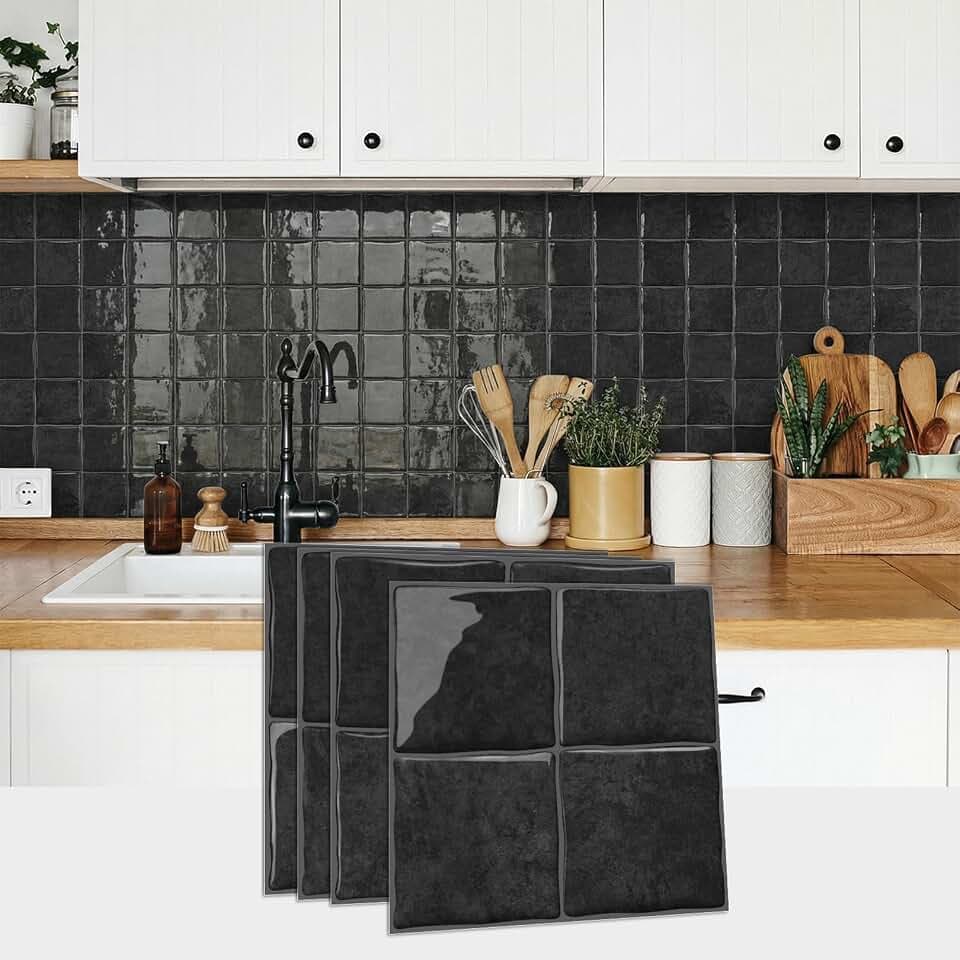 VICCI 3D Peel and Stick Backsplash, 20-Sheet 6" x 6"