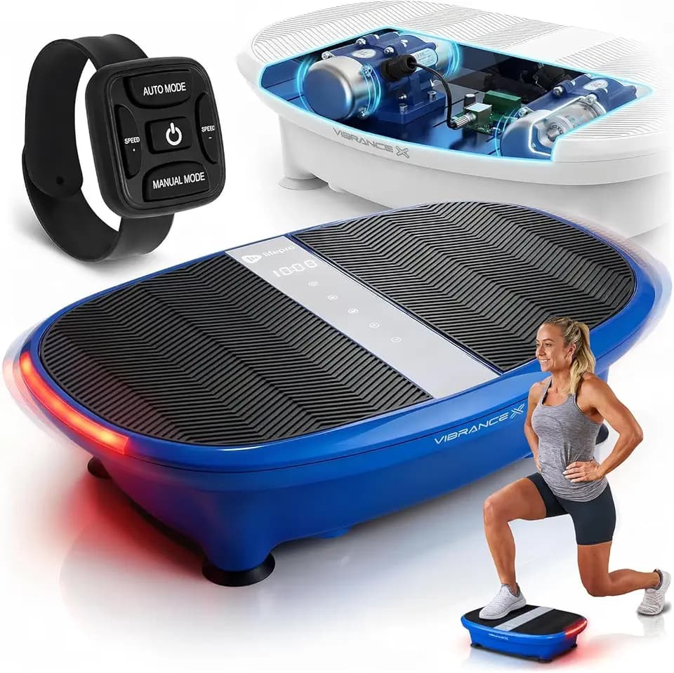 Lifepro CosmoPlate/VibranceX Vibration Plate with Bluetooth or LED Models