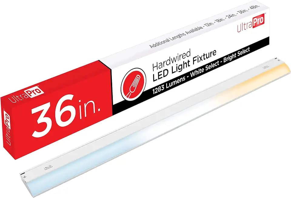 UltraPro 36 Inch Hardwired Under Cabinet Light, Dimmable 1283 Lumens
