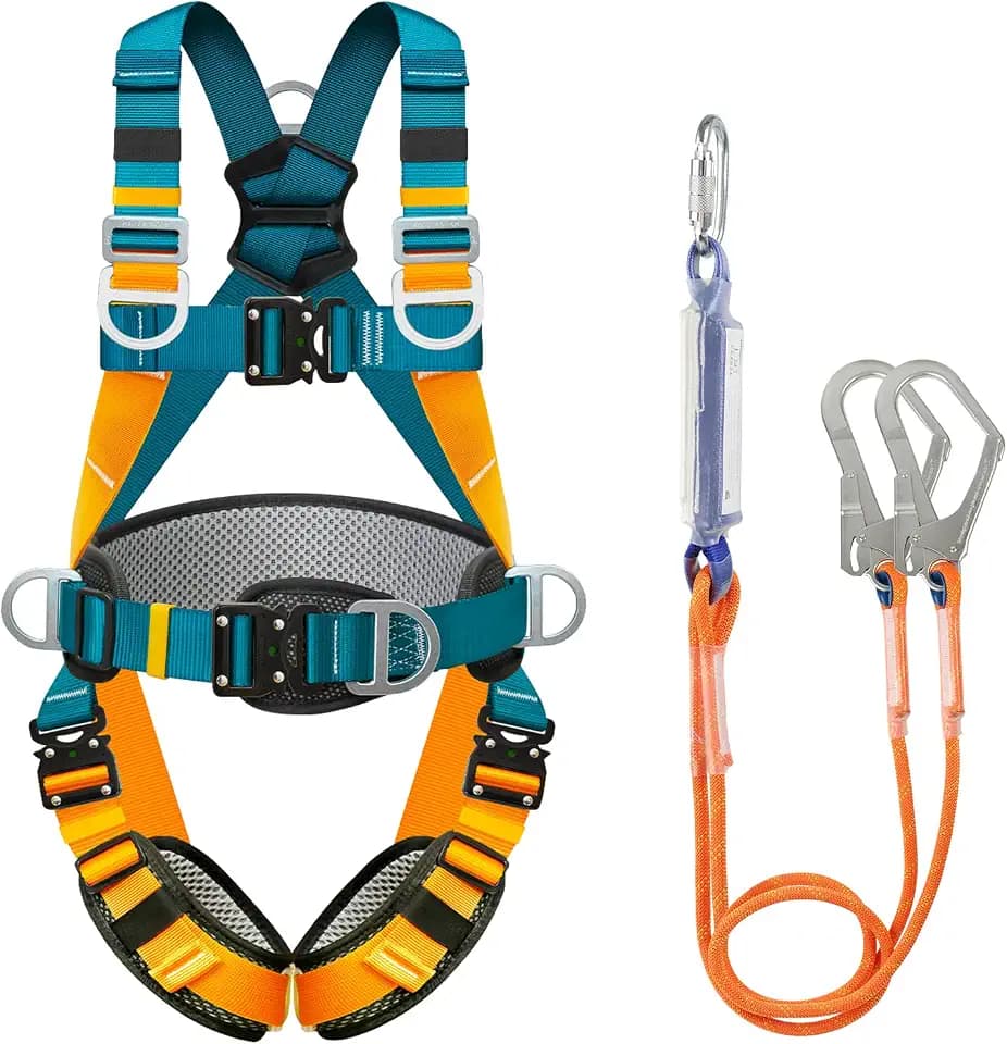 Absturzsicherung Sicherheitsgurt, Sicherheitsgurt mit Lanyards, Auffanggurt