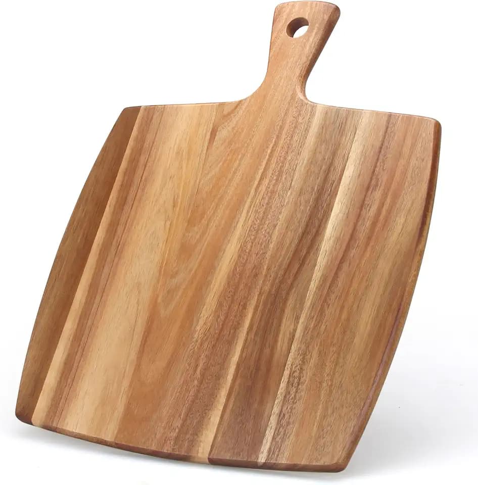 Large Wooden Charcuterie Board Acacia Chopping Cutting Boards for Kitchen