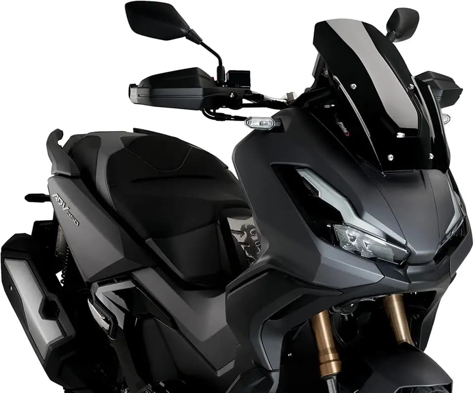 Puig 21273N Sportscheibe optimierte Aerodynamik, Schwarz
