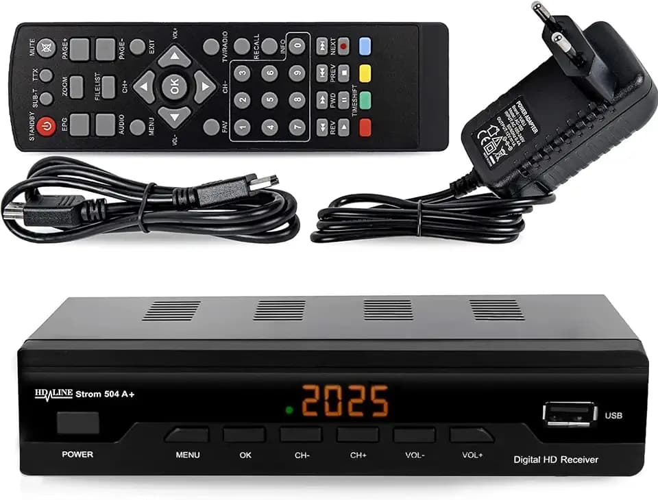 Strom 504 DVBT2 Receiver - 1080P 4K HD / DVB-T2 / H.264 / MPEG-4 , Empfänger