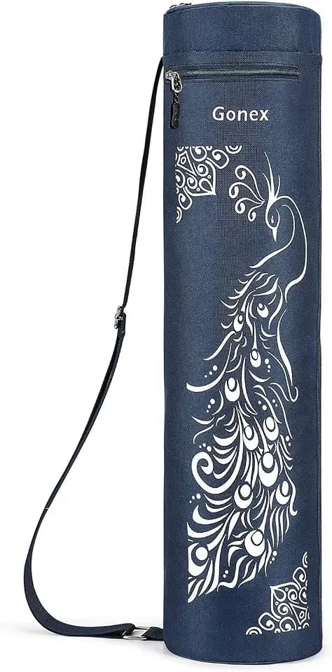 Gonex Yoga Mat Bag, Full-Zip Mat Carrier Pilates Mat Carry Bag for Woman
