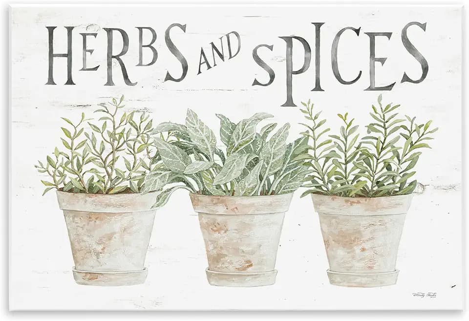 Stupell Industries 'Country Herbs & Spices'| Wall Plaque Art