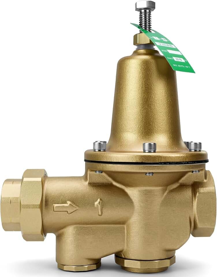 LF25AUB-Z3 1" Water Pressure Reducing Valve NPT Female Union and NPT Female