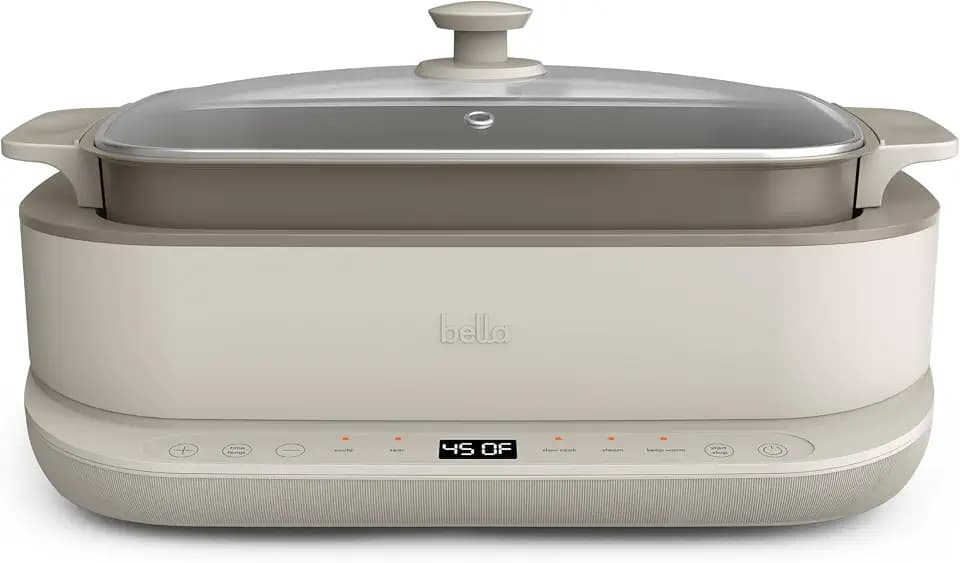 bella Multi 4-in-1 6qt MultiCooker, Oatmilk