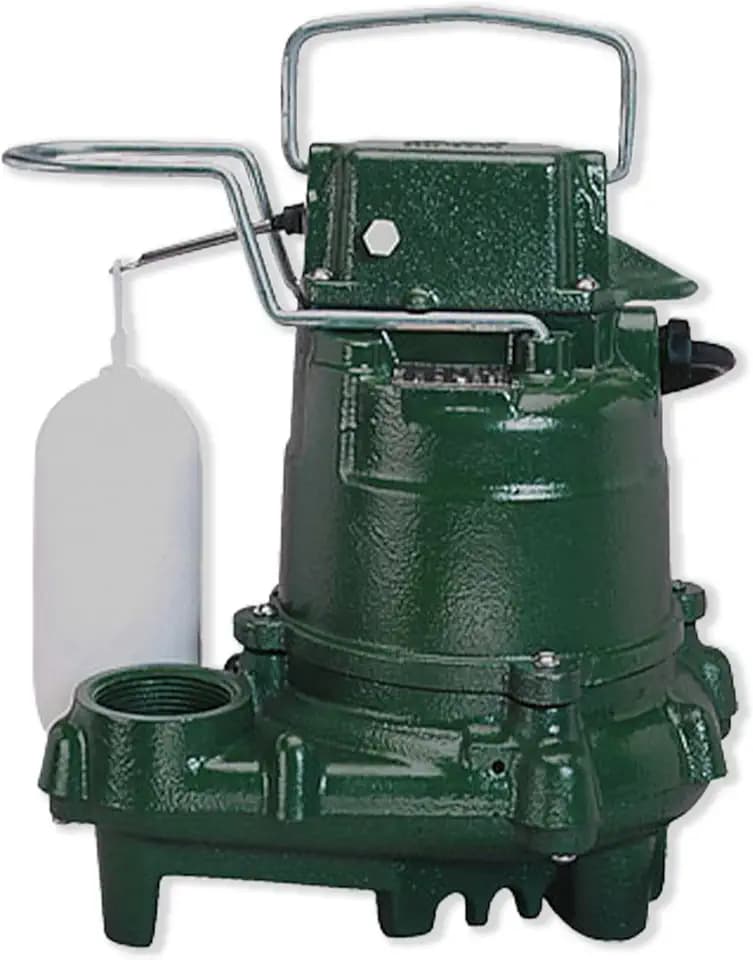 Zoeller M57 Mighty-Mate Submersible Sump Pump - 3/10 HP Cast Iron -115V