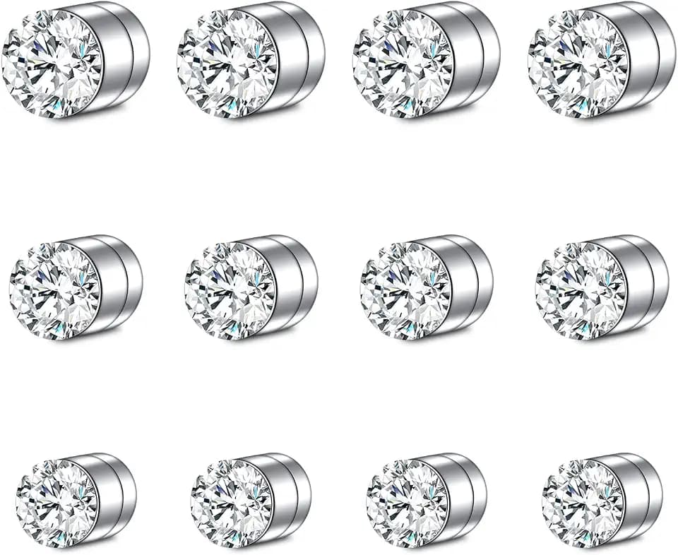 MODRSA Fake Nose Stud Ring - Magnetic, Tiny, Women's
