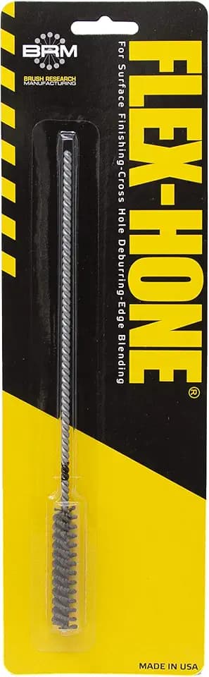 Brush Research BC95M320AO FLEX-HONE®, 3/8" (9.5mm) Diameter, 320 Grit, Aluminum Oxide, for Aluminum, Brass, Bronze and Softer Non-Ferrous Materials